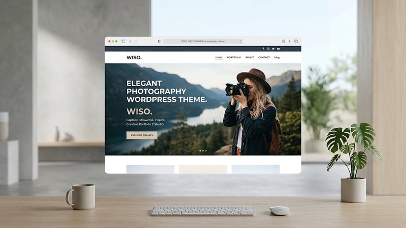 Wiso Photography v1.8.4 – Photography & Portfolio WordPress Theme (Elementor Builder, Drag-and-Drop Customization)