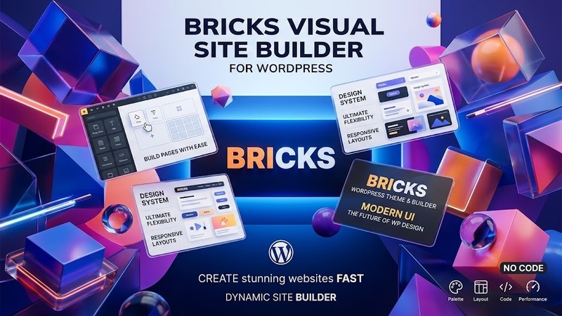 Bricks v2.4.1 – Visual Site Builder for WordPress (Faster, Performant & Highly Customizable)