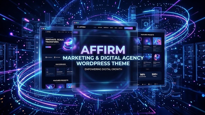 Affirm v4.4.2 – Marketing & Digital Agency WordPress Theme (Elementor-Powered, Multi-Ready)