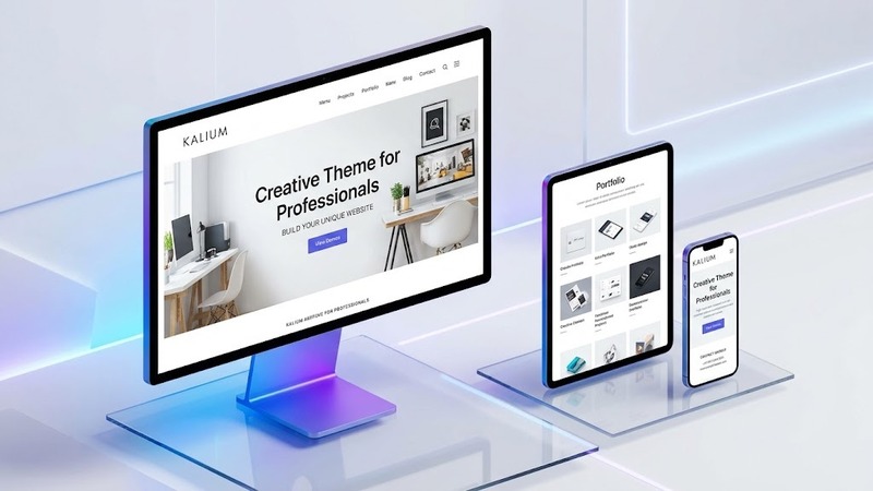 Kalium v3.35 – Creative Portfolio & Agency Theme for WordPress (Elementor-Powered, Demo-Rich)