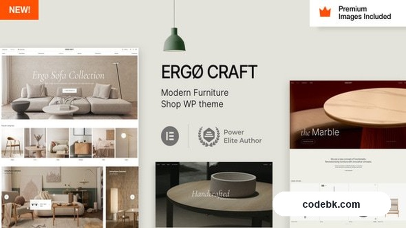 ErgoCraft v40 - Furniture Shop WordPress Theme – Modern Furniture Store & Maker Website (WooCommerce & Elementor Pro Compatible)