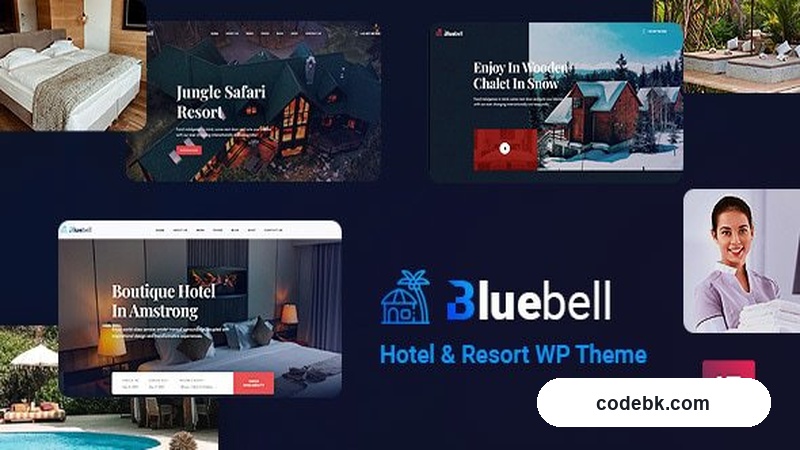 Bluebell v1.5 – Hotel & Resort WordPress Theme (Elementor Compatible, Fully Responsive, Multi-Device Tested)