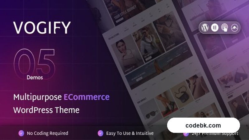 Vogify v1.0.1 – Versatile WooCommerce Fashion & Multi-Niche Store Theme (Elementor-Powered)