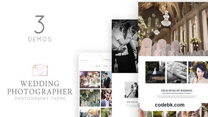 Vivagh v3.2 – Wedding Photographer WordPress Theme (Elementor-Powered, Demo Import Ready)