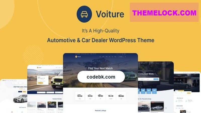 Voiture v1.1.21 – Automotive & Car Dealer WordPress Theme (Elementor-Powered, WooCommerce Ready)
