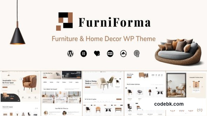 FurniForma v1.0.3 – Furniture Store WordPress Theme (Elementor-Based WooCommerce Design)