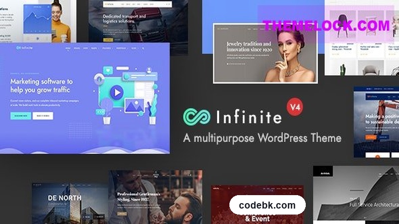Infinite v4.1.9 – Multipurpose WordPress Theme (GoodLayers Framework & Drag-and-Drop Builder)