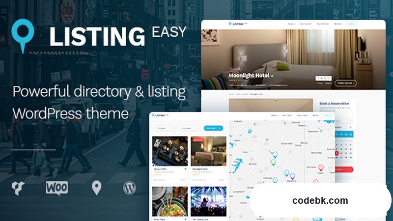 ListingEasy v1.9.8 – Directory & Listing WordPress Theme for Local Business Listings (Elementor Compatible)