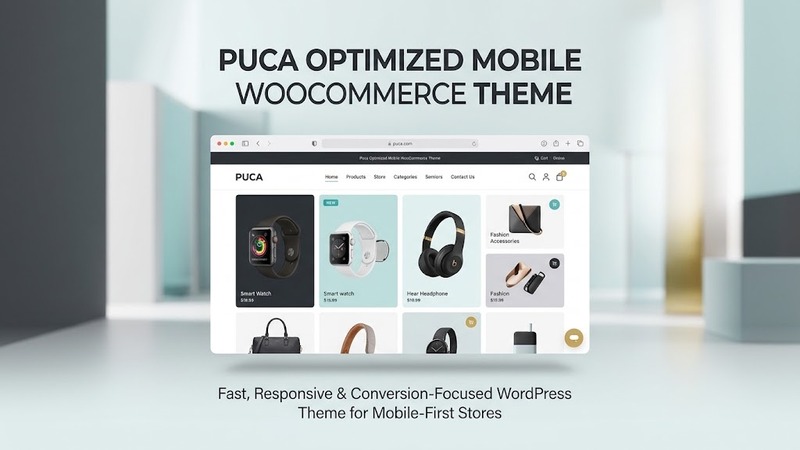 Puca v2.6.4.6 – Optimized Mobile WooCommerce Theme (Multi-Store, No-Code Customizer, Google Fonts)
