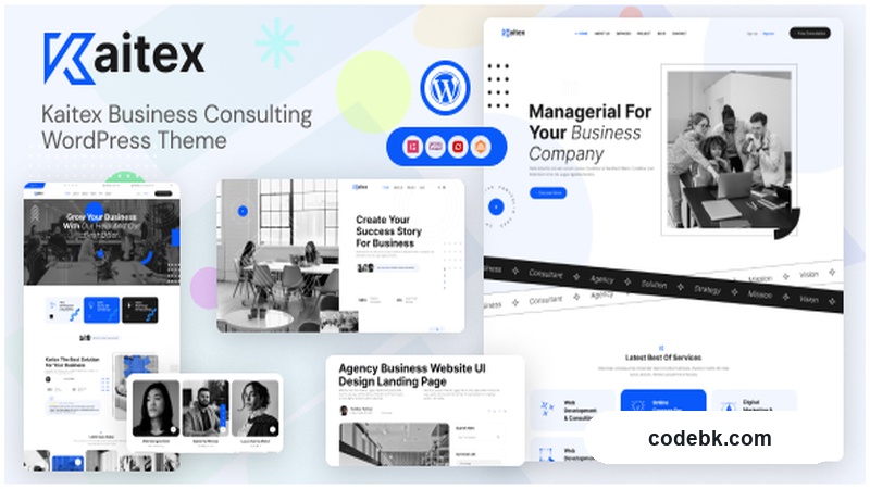 Kaitex v1.0.1 – Elementor Business Consulting WordPress Theme