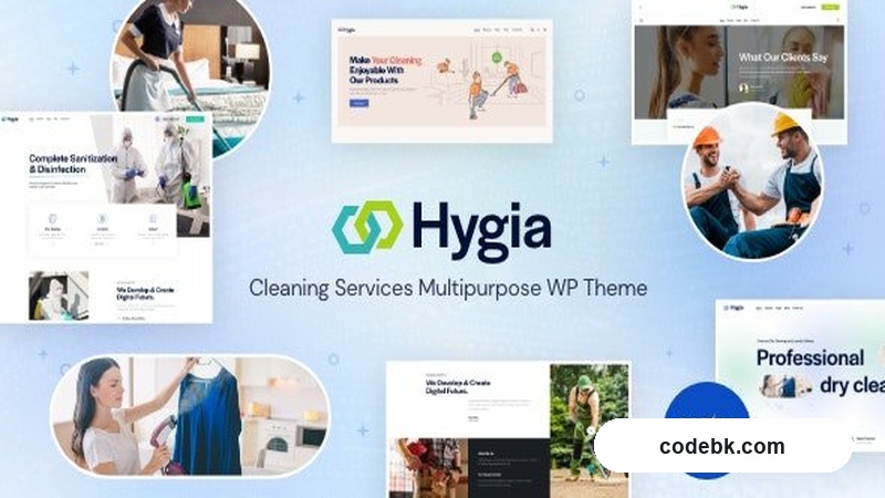 Hygia v1.24.0 – Cleaning Services Multipurpose WordPress Theme (Elementor-Powered, WooCommerce-Ready)