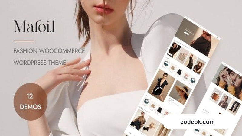 Mafoil v1.3.3 – Fashion Store WooCommerce Theme (Bootstrap-Powered, Elementor-Compatible Fashion Retail Theme)