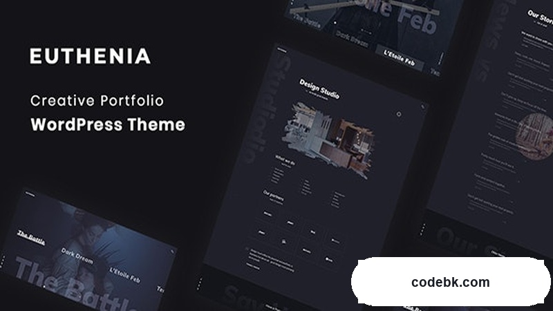 Euthenia v1.0.6 – Creative Portfolio WordPress Theme (Elementor-Powered, Multi-Industry Template)