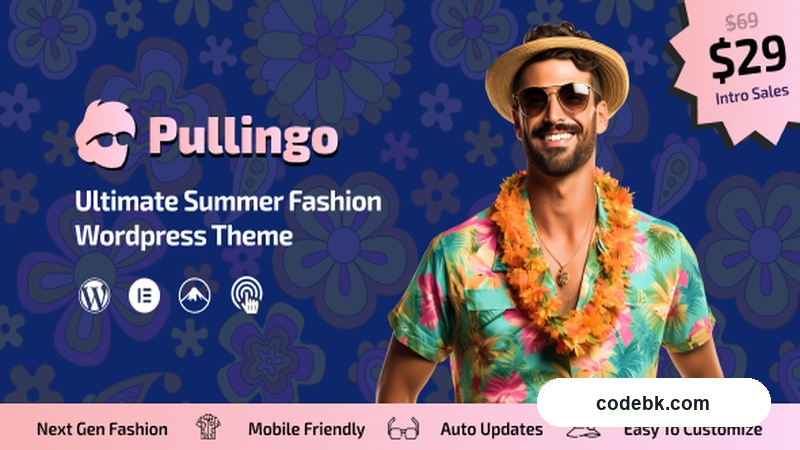 Pullingo v1.0.6 - Fashion WooCommerce Theme (Elementor-Powered Clothing Store Template)