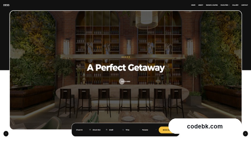Dess v1.0.0 – Hotel & Resort WordPress Theme (Fullscreen Video & Imagery, Built-in Booking Layouts)