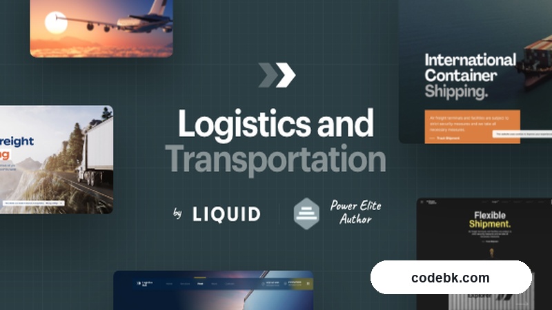 LogisticsHub v1.1.7 – Logistics and Transportation WordPress Theme (Elementor-Powered, WooCommerce-Ready)