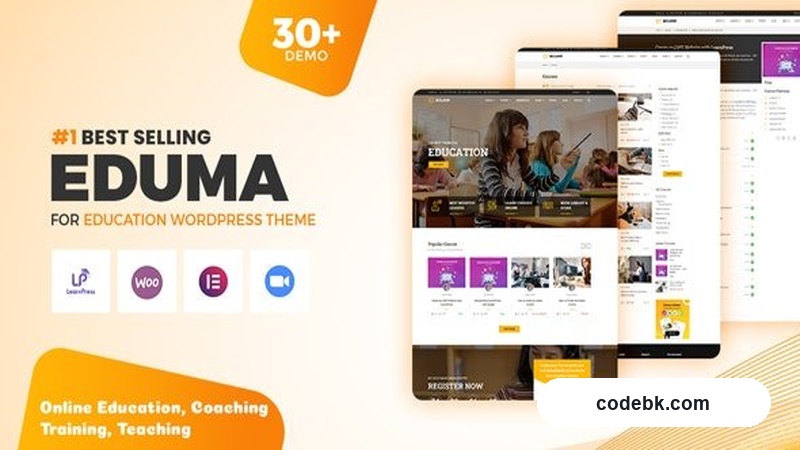 Eduma v5.9.2 – Education WordPress Theme for Schools, LMS & Online Courses (Elementor-Powered)