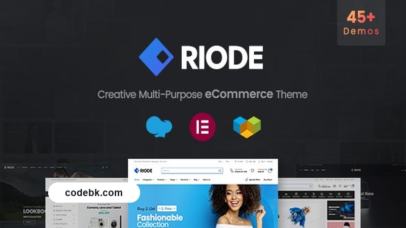 Riode v1.6.30 – Multi-Purpose WooCommerce WordPress Theme (Elementor Builder, 50+ Demos, Header Builder)
