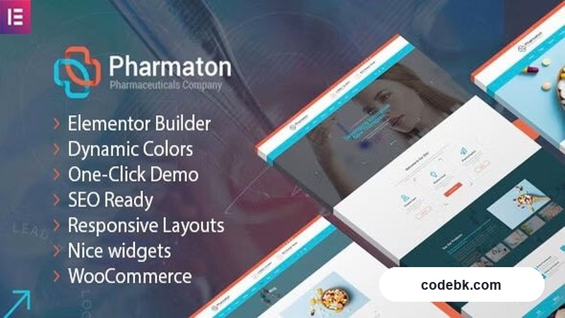Pharmaton v1.0.4 – Medical & Pharmacy WordPress Theme (Elementor-Powered Clinic & Healthcare Website Builder)