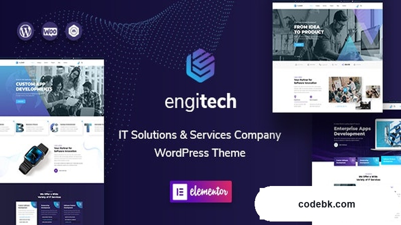 Engitech v1.9.1 – IT Solutions & Services WordPress Theme (Elementor-Powered Business Design)