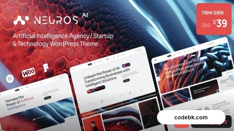 Neuros v2.2.1 – AI Agency & Technology WordPress Theme (Elementor-Powered, Demo-Rich)