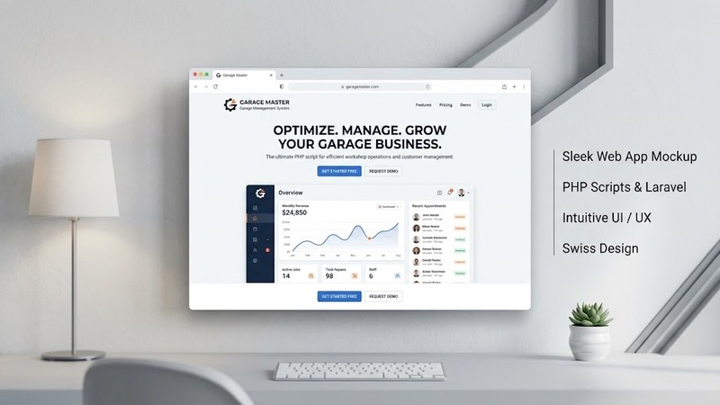 Garage Master v4.7.2 – Garage Management System (Multi-Role Booking, Service Cards & Payment Tracking)