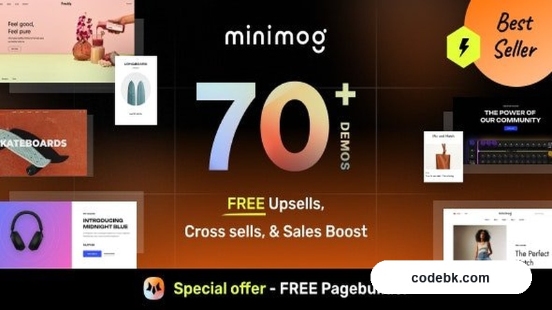 Minimog v6.0.0 – Multipurpose Shopify Theme for High-Converting Storefronts (Multi-Layout / Customizer-Driven)
