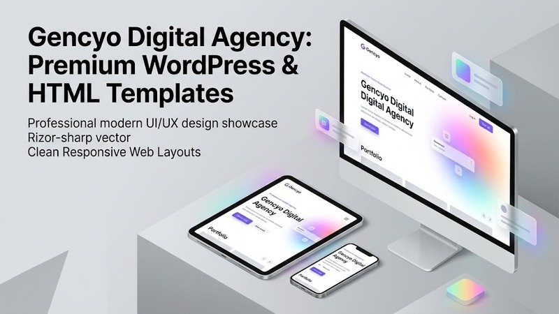 Gencyo v3.0 – Digital Agency WordPress Theme (Drag-and-Drop Builder & Studio-Ready Demos)