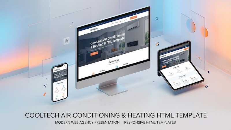 Cooltech - Air Conditioning & Heating HTML Template v1.0 – HVAC Service Business Website Template (Responsive, Pre-Built Sections)