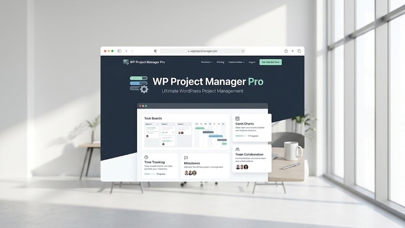 WP Project Manager Pro v4.0.8 – Team Collaboration & Project Management WordPress Plugin (Drag-and-Drop Builder Compatible)