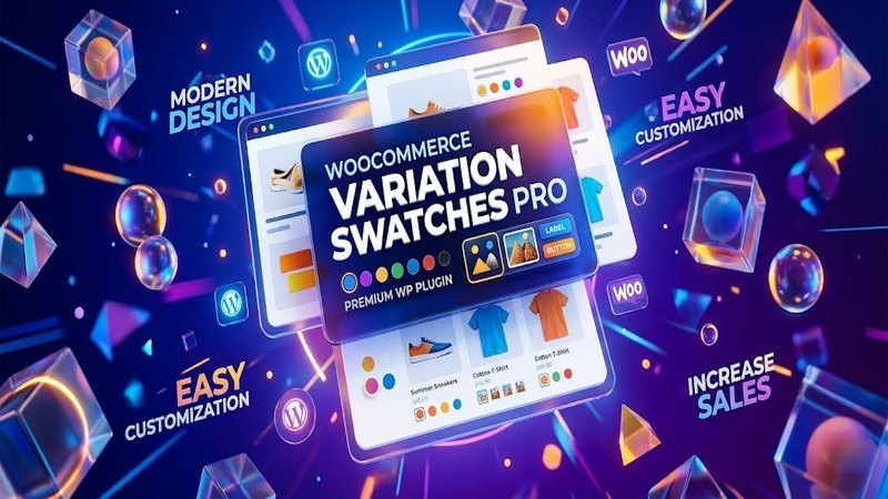 WooCommerce Variation Swatches Pro v2.5.1 – Interactive Product Variation Selectors for WooCommerce Stores