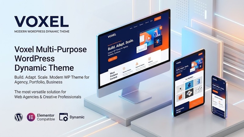 Voxel v1.7.10 – Multi-Purpose WordPress Dynamic Theme with Elementor Integration (2026 Review)