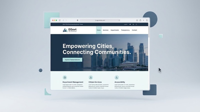EGovt v1.6.8 – City Government WordPress Theme (Municipal & Local Government Portal, Elementor-Powered)
