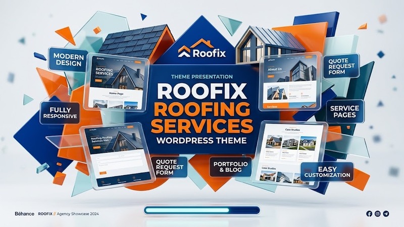 Roofix v2.2.7 – Professional Roofing Services WordPress Theme