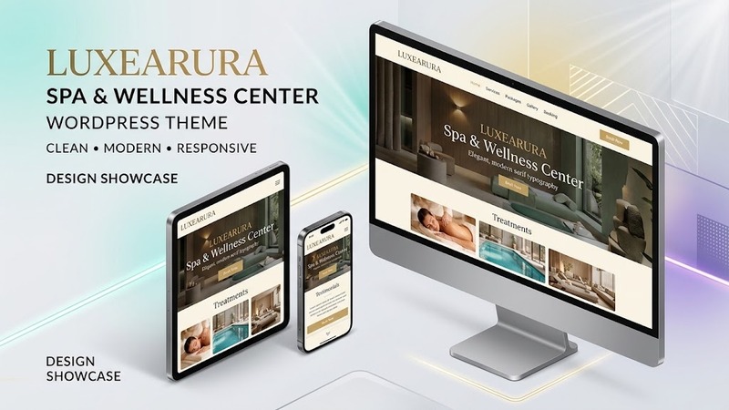 Luxearura v6.0 – Spa and Wellness Center WordPress Theme (Elementor-Powered, Pre-Built Demos)