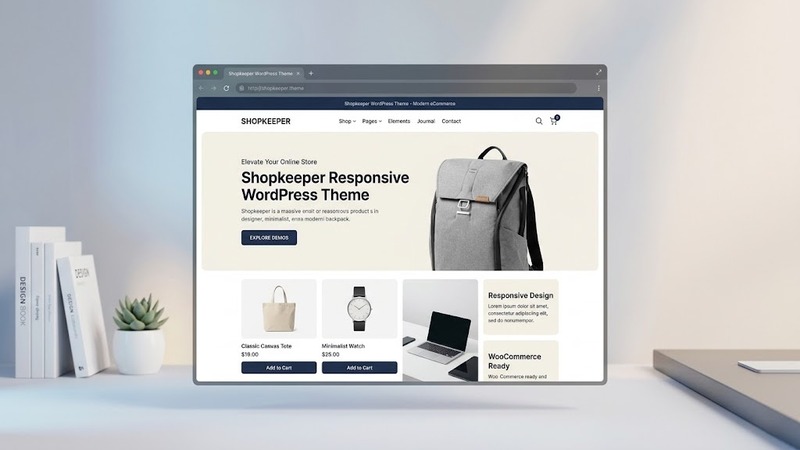 Shopkeeper v10.3 – Multipurpose WooCommerce WordPress Theme (Elementor-Powered, Agency-Focused)