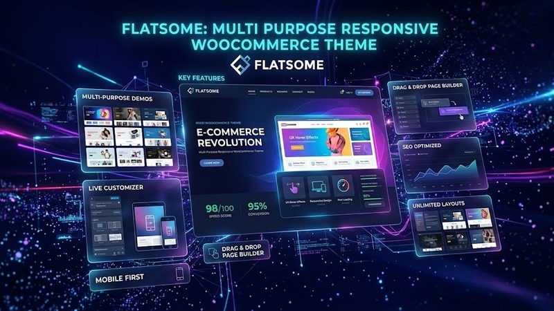 Flatsome v3.20.11 – Multi-Purpose Responsive WooCommerce Theme (Built-in UX Builder, Unlimited Options)