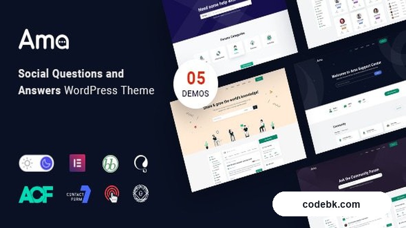 AMA v1.8.0 - bbPress Forum WordPress Theme with Social Questions and Answers (Community Q&A Theme for WordPress)